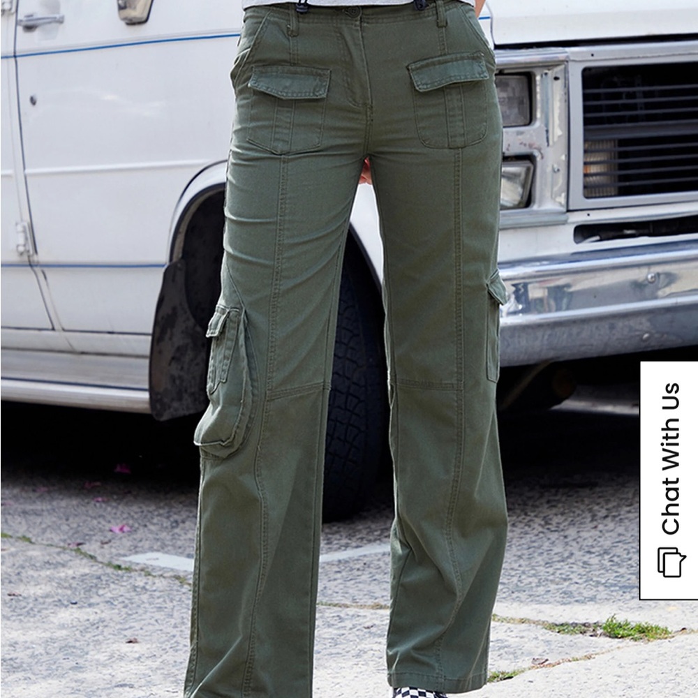 John Galt green Kim cargo pants
